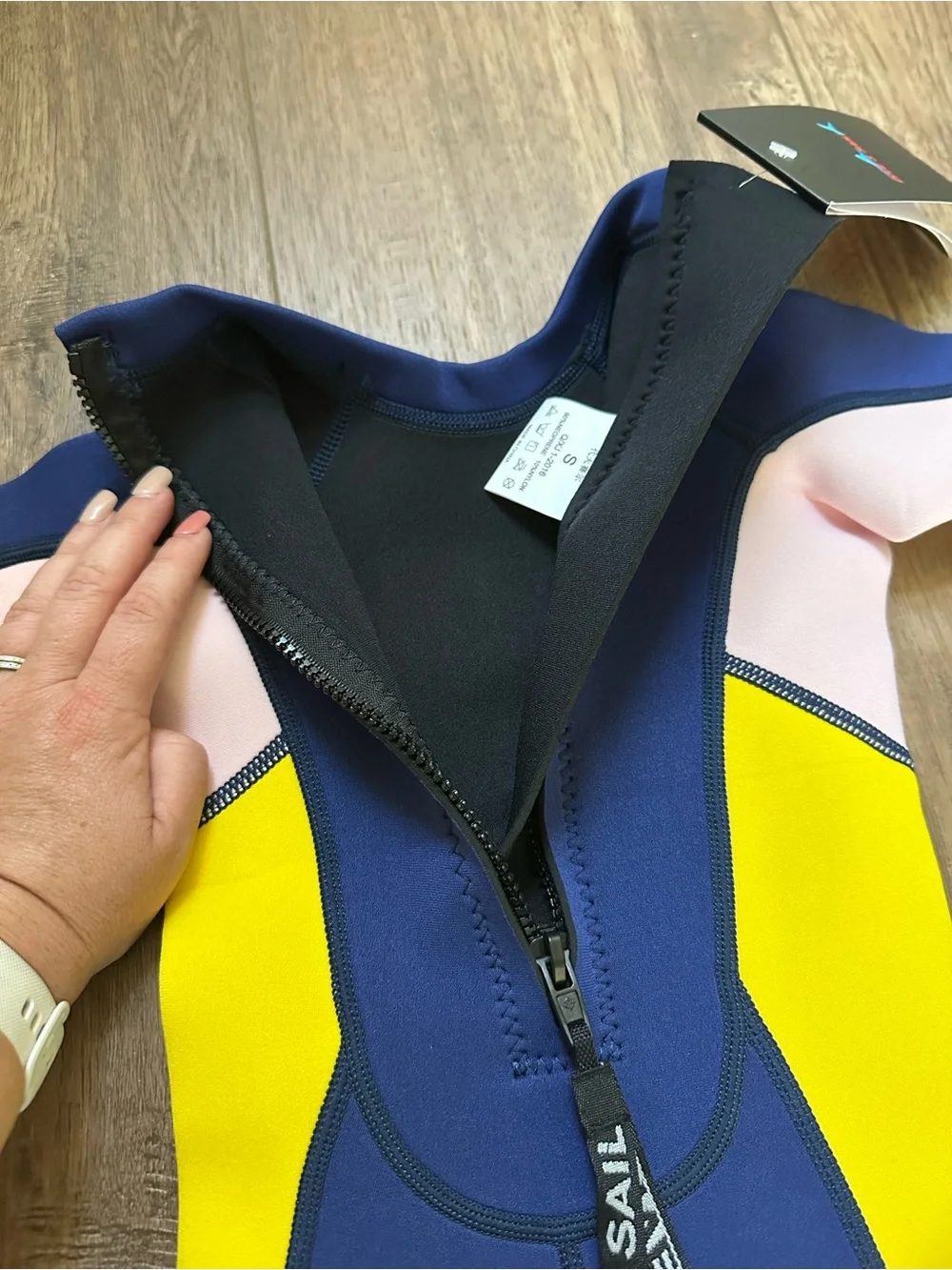 NWT Dive & Sail Girl's Full Body Wetsuit, Beach, Vacation, Surfing, Bodyboard, S